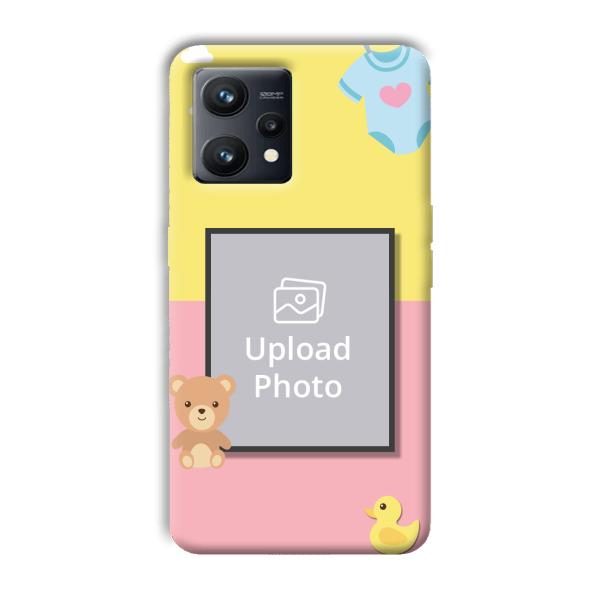 Teddy Bear Baby Design Customized Printed Back Cover for Realme 9