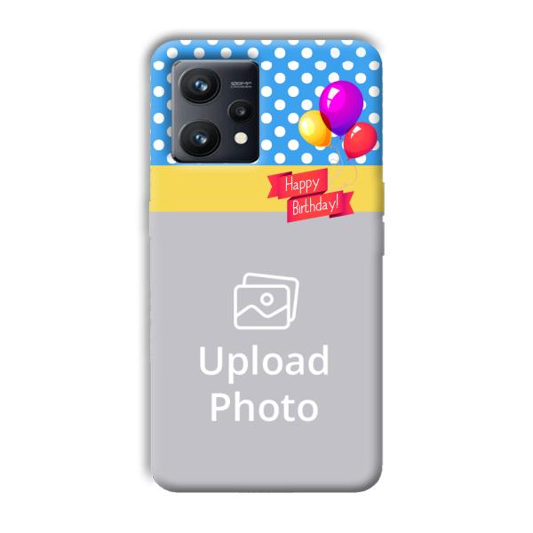 Happy Birthday Customized Printed Back Cover for Realme 9