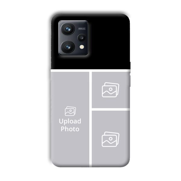 White Lines Customized Printed Back Cover for Realme 9
