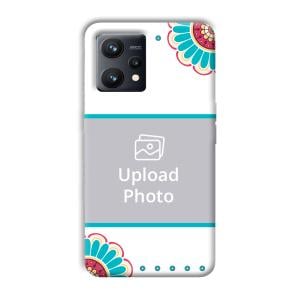 Floral  Customized Printed Back Cover for Realme 9