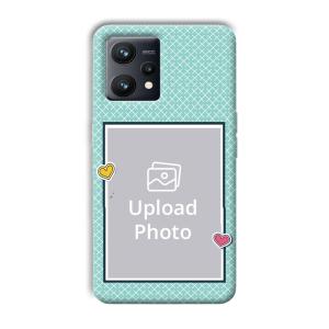 Sky Blue Customized Printed Back Cover for Realme 9