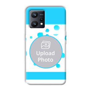 Bluish Customized Printed Back Cover for Realme 9