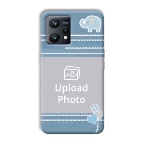 Elephant Customized Printed Back Cover for Realme 9