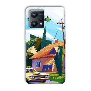 Car  Phone Customized Printed Back Cover for Realme 9