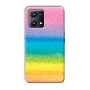 Colors Phone Customized Printed Back Cover for Realme 9