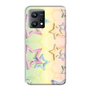 Star Designs Phone Customized Printed Back Cover for Realme 9