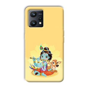 Baby Krishna Phone Customized Printed Back Cover for Realme 9