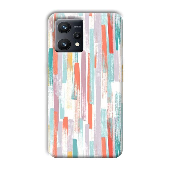 Light Paint Stroke Phone Customized Printed Back Cover for Realme 9