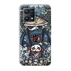 Panda Q Phone Customized Printed Back Cover for Realme 9