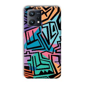 Patterns Phone Customized Printed Back Cover for Realme 9