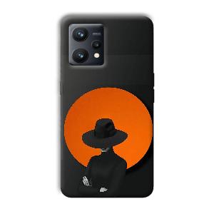 Woman In Black Phone Customized Printed Back Cover for Realme 9