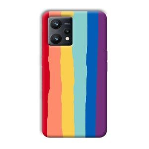 Vertical Paint Phone Customized Printed Back Cover for Realme 9