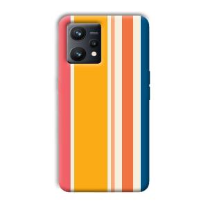 Colorful Pattern Phone Customized Printed Back Cover for Realme 9