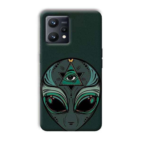 Alien Phone Customized Printed Back Cover for Realme 9