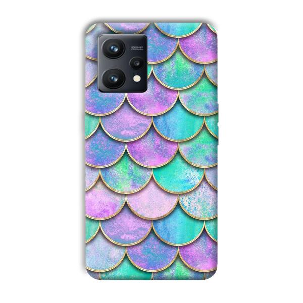Mermaid Design Phone Customized Printed Back Cover for Realme 9