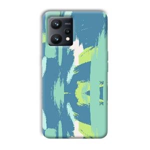 Paint Design Phone Customized Printed Back Cover for Realme 9