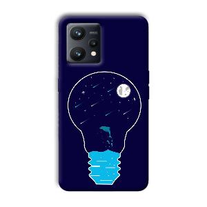 Night Bulb Phone Customized Printed Back Cover for Realme 9