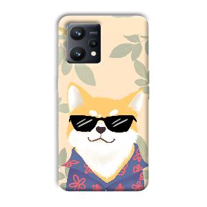 Cat Phone Customized Printed Back Cover for Realme 9