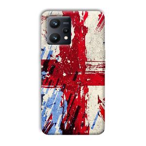 Red Cross Design Phone Customized Printed Back Cover for Realme 9