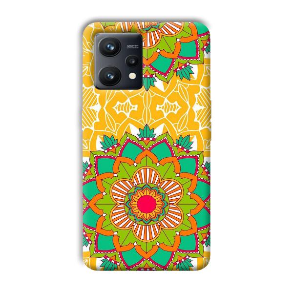 Mandala Art Phone Customized Printed Back Cover for Realme 9