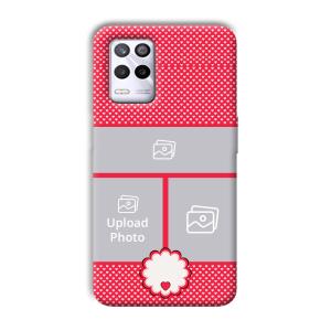 Little Hearts Customized Printed Back Cover for Realme 9 5G