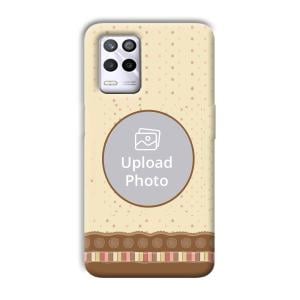 Brown Design Customized Printed Back Cover for Realme 9 5G