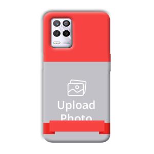 Red Design Customized Printed Back Cover for Realme 9 5G