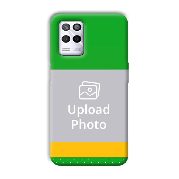 Green Yellow Customized Printed Back Cover for Realme 9 5G