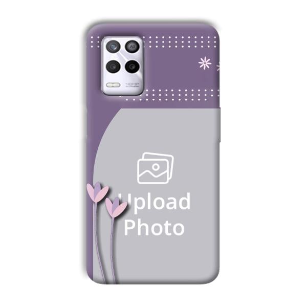 Lilac Pattern Customized Printed Back Cover for Realme 9 5G