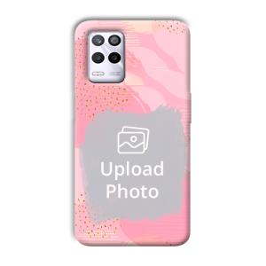 Sparkly Pink Customized Printed Back Cover for Realme 9 5G