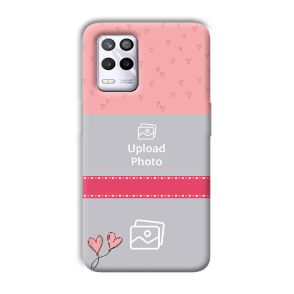 Pinkish Design Customized Printed Back Cover for Realme 9 5G