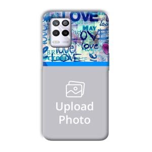 Love   Customized Printed Back Cover for Realme 9 5G
