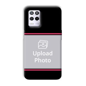 Pink Lines Customized Printed Back Cover for Realme 9 5G