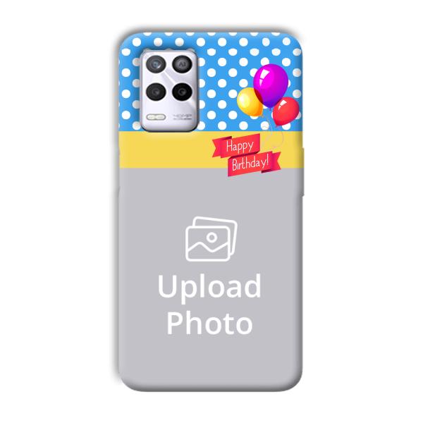 Happy Birthday Customized Printed Back Cover for Realme 9 5G