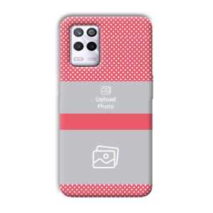 Pink Polka Customized Printed Back Cover for Realme 9 5G