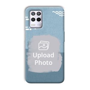 Waves Customized Printed Back Cover for Realme 9 5G