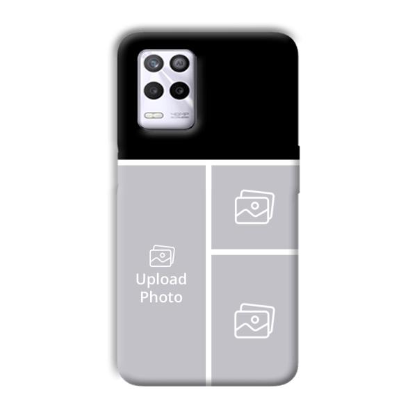 White Lines Customized Printed Back Cover for Realme 9 5G
