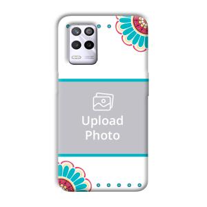 Floral  Customized Printed Back Cover for Realme 9 5G