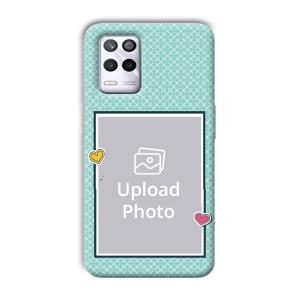 Sky Blue Customized Printed Back Cover for Realme 9 5G