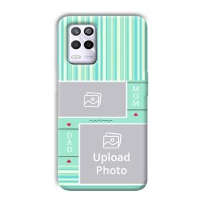 Mom Dad Customized Printed Back Cover for Realme 9 5G