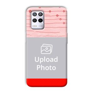 Hearts Customized Printed Back Cover for Realme 9 5G