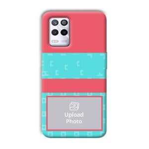 Bluish Pattern Customized Printed Back Cover for Realme 9 5G