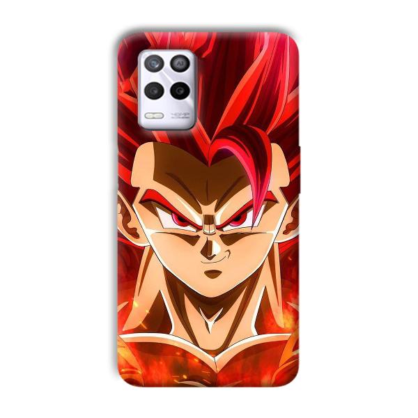 Goku Design Phone Customized Printed Back Cover for Realme 9 5G