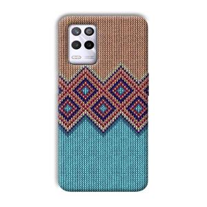 Fabric Design Phone Customized Printed Back Cover for Realme 9 5G