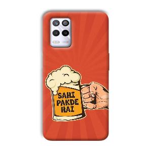 Sahi Pakde Hai Phone Customized Printed Back Cover for Realme 9 5G