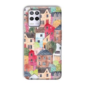 Colorful Homes Phone Customized Printed Back Cover for Realme 9 5G