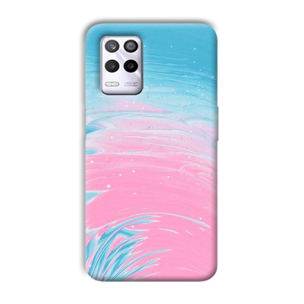 Pink Water Phone Customized Printed Back Cover for Realme 9 5G