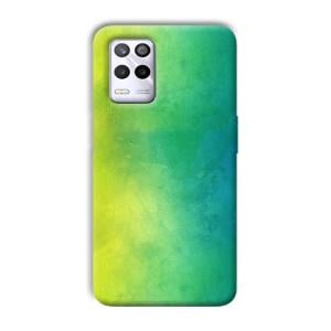 Green Pattern Phone Customized Printed Back Cover for Realme 9 5G