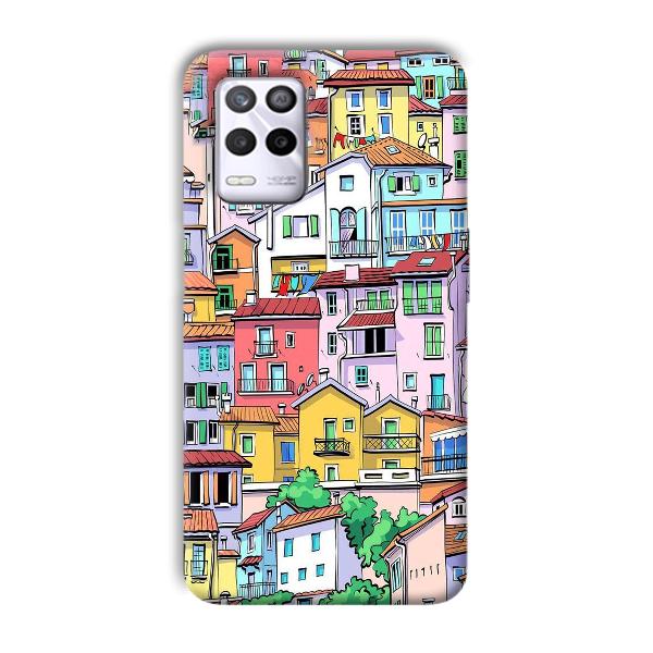 Colorful Alley Phone Customized Printed Back Cover for Realme 9 5G