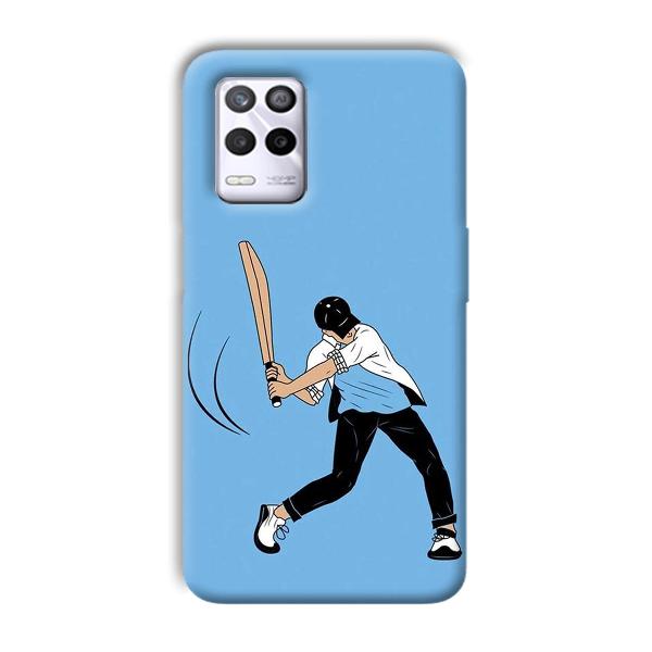 Cricketer Phone Customized Printed Back Cover for Realme 9 5G
